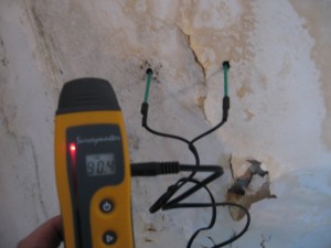 Deep wall probes in use Deep wall probes in use